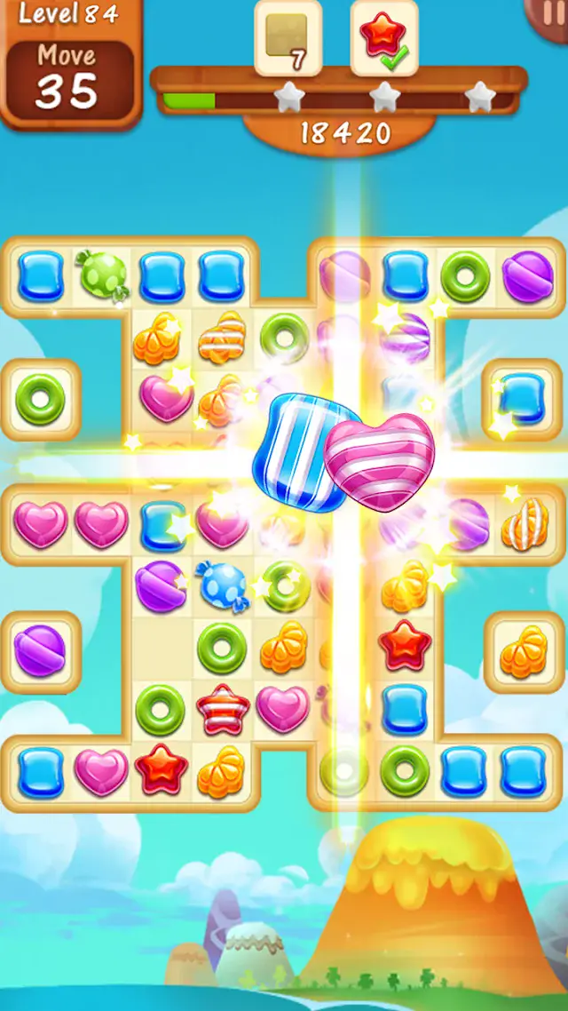 Candy Swap 2 — gameplay screen